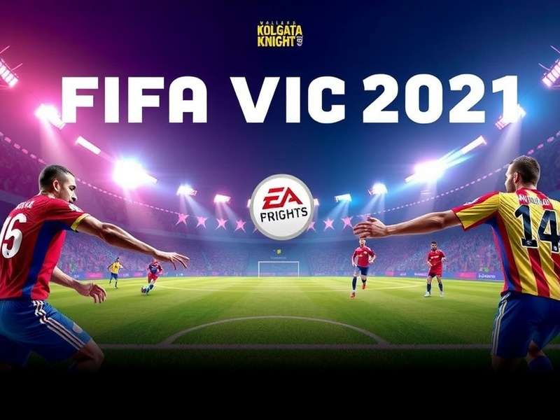 Kolkata Knights FIFA Victory Game Banner